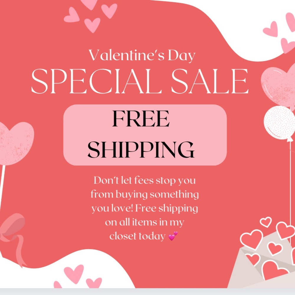 Free shipping 2/14/23